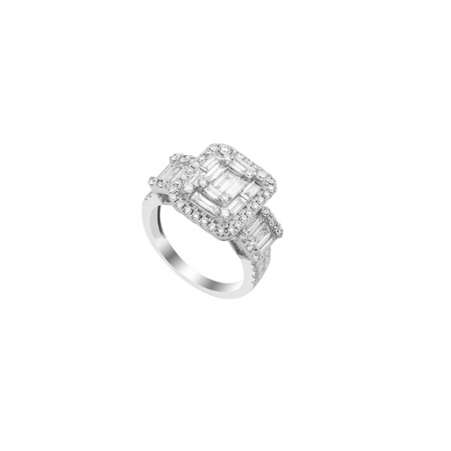 Baguette diamond ring